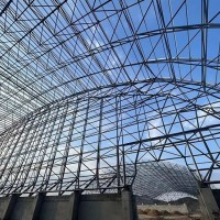 一站式网架结构工程 钢网架球形网架加工 辉腾源头厂家设计施工安装