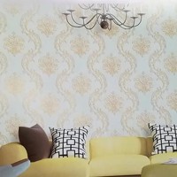 创妃绣漫 欧式大花无纺布壁纸 卧室客厅餐厅电视背景墙