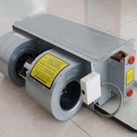 办公室家用 冷暖两用空调明装风机 盘管超薄商用立式风机盘管