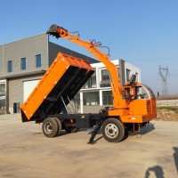 80挖斗四不像随车挖 轮式农用四驱挖掘机械 双趴腿加长臂随车挖机