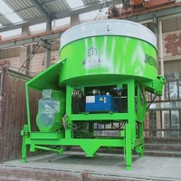 圆盘混凝土搅拌机1方 2方 3方 移动搅拌站雷博智造