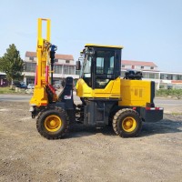 高速公路护栏打桩机 装载式护栏打桩机现货 926装载式护栏打桩机