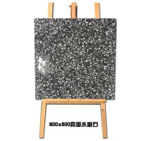 厂家直供批发佛山600x600通体水磨石客餐厅哑光防滑灰色仿古砖 40片