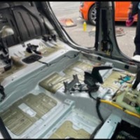 汽车隔音止震板 耐高温环保汽车消音吸音材料全车隔音吸音阻尼片