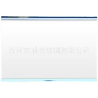 超白普白钢化玻璃面板批发圆桌面淋浴房隔断精磨边钢化玻璃批发