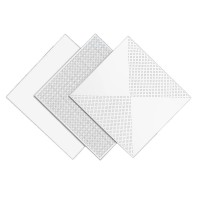 铝扣板6x6铝天花吊顶铝合金冲孔集成吊顶穿孔集成铝扣板 铝天花