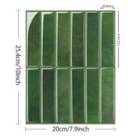 墙贴仿瓷砖加厚自粘3d立体滴胶自粘墙贴卫生间翻新墙面装饰墙贴 10块