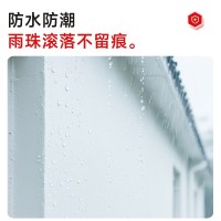 水泥墙面专用外墙墙面漆水性白色刷墙涂料乳胶漆防水抗裂室外哑光