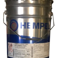Hempel 1734g 环氧富锌底漆 海虹老人牌油漆防水耐腐蚀耐候