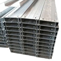 抗震支架C型钢现货 热轧镀锌C型钢 冷弯型钢加工 多种规格批发 100千克